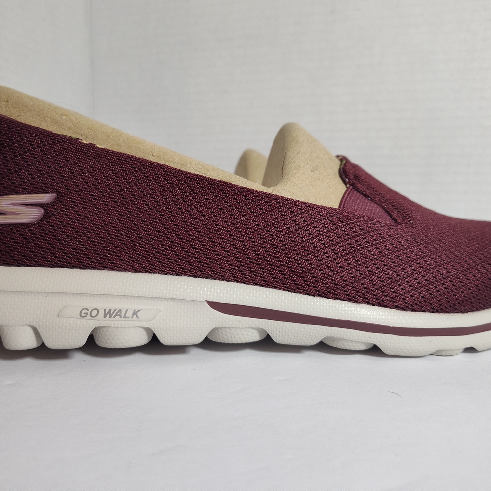 Skechers Women's Maroon Slip-On Sneakers